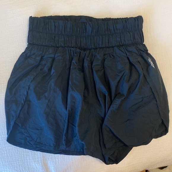 Free People Movement grey & black shorts! - Picture 3 of 5